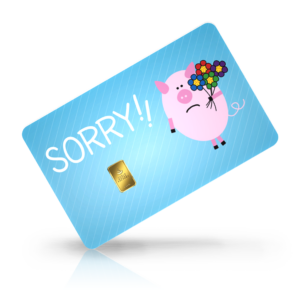 Entschuldigung - Sorry Schweinchen bei Goldreserven kaufen