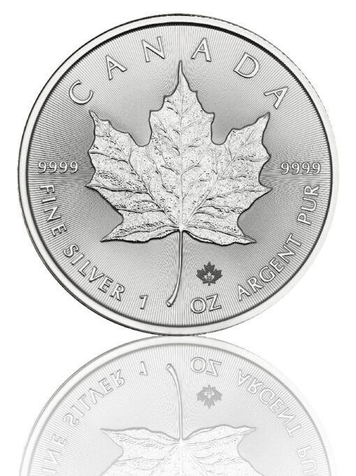 Silbermünze 1oz Maple Leaf bei Goldreserven kaufen