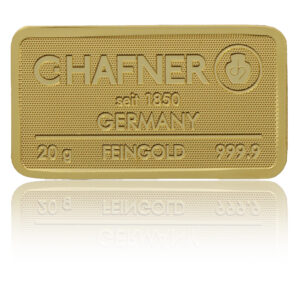 C.Hafner Goldbarren 2g, geprägt bei Goldreserven kaufen
