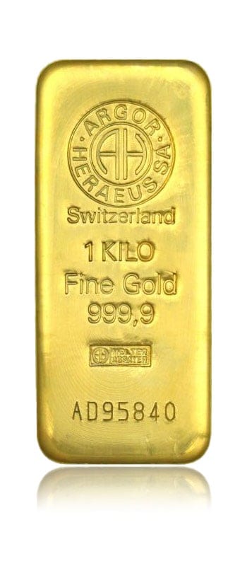 Heraeus Goldbarren 1000g bei Goldreserven kaufen