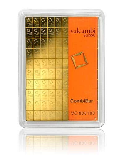 Goldtafel 100g (Combi Bar) bei Goldreserven kaufen