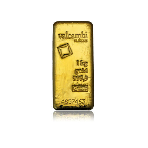 Valcambi Goldbarren 1000g gegossen bei Goldreserven kaufen