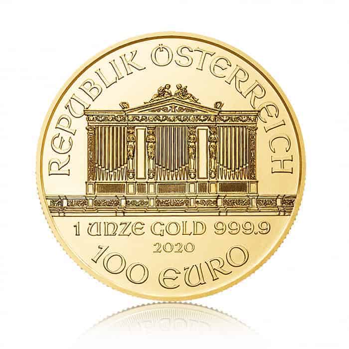 Goldmünze 1oz Wiener Philharmoniker bei Goldreserven kaufen