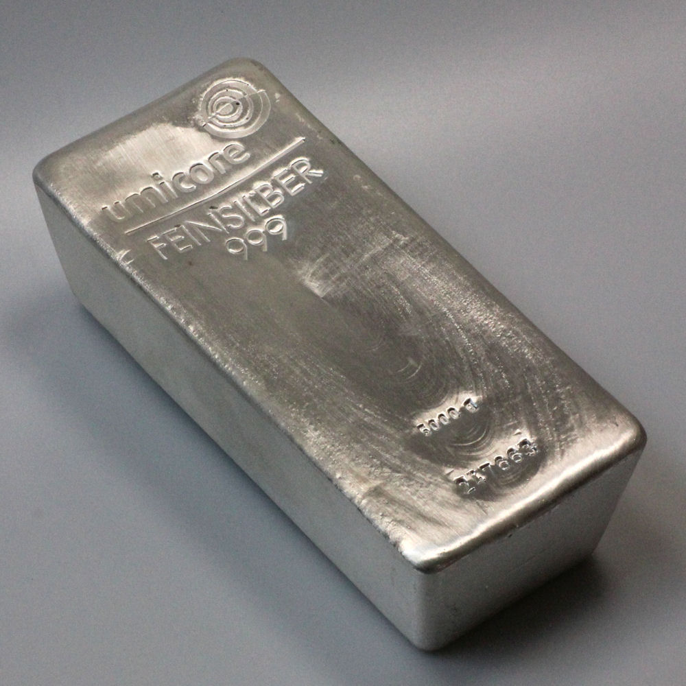 5kg Silberbarren bei Goldreserven kaufen