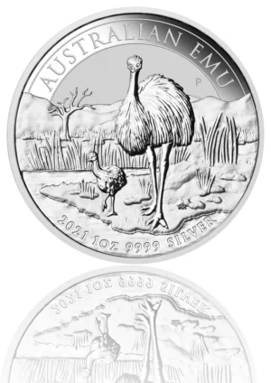 Silbermünze 1oz Australien Emu bei Goldreserven kaufen