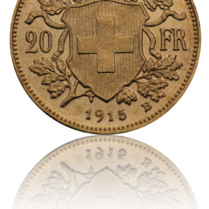 Goldmünze 20 SFR, Schweizer Vreneli