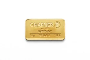 C.Hafner Goldbarren 10g geprägt bei Goldreserven kaufen