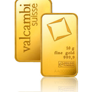 Valcambi Goldbarren 10g geprägt bei Goldreserven kaufen