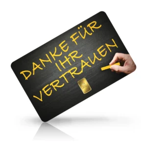 Danke für Ihr Vertrauen bei Goldreserven kaufen