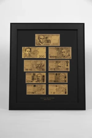 Goldbild Ukraine Set 24 Karat bei Goldreserven kaufen