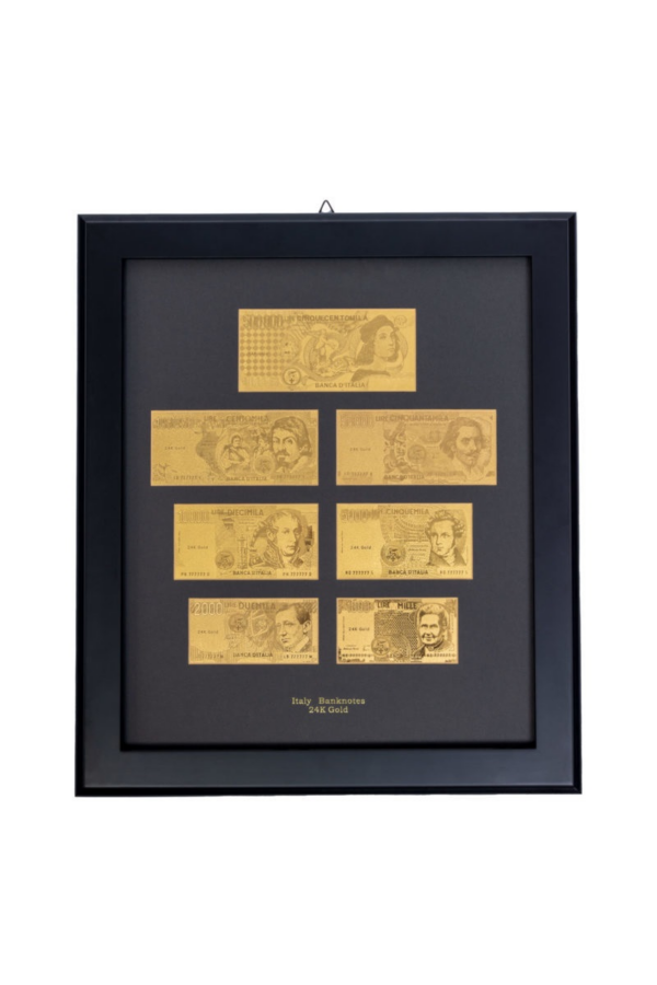 Goldbild Italien Set 24 Karat bei Goldreserven kaufen