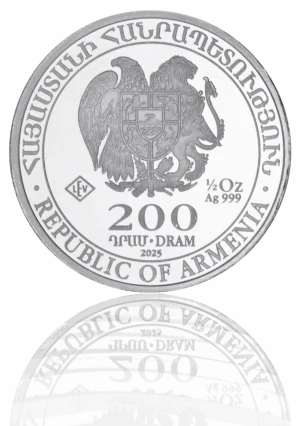 Silbermünze 1/2oz „Arche Noah“