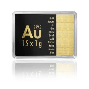 Goldtafel 15x1g (CombiBar)